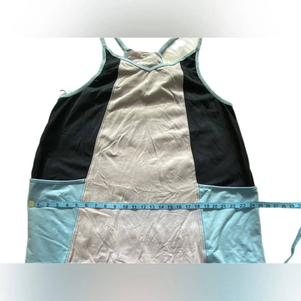 FP Movement Colorblock Hot Shot Onesie Gray Black Blue Medium - Picture 12 of 16